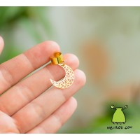 Кафф Филигранная луна. Без прокола 
